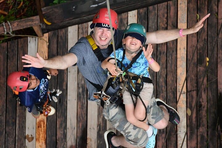 Combine World B+ Zipline at Hanuman World — Phuket's High-Speed Treetop Course photo 5