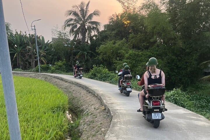 Hoi An Vespa Adventure: Hidden Old-Town Alleys, Countryside & Bamboo Basket Boat photo 5