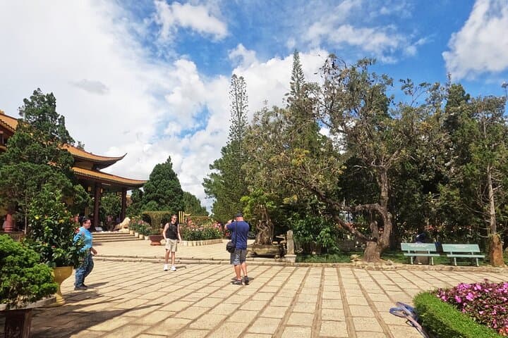 Private Da Lat Day Trip from Nha Trang: Datanla Waterfall, Truc Lam & Coffee Gardens