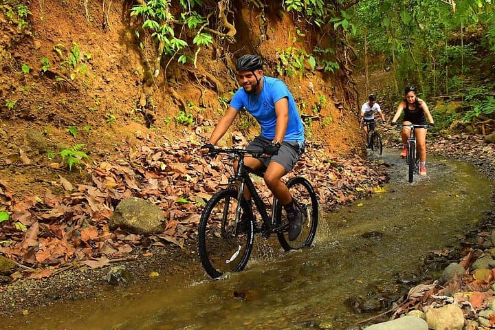 Puntarenas Rainforest Mountain Bike and Tarcoles River Crocodile Boat Tour photo 4