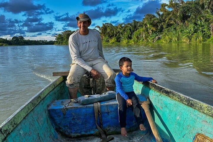 Canoe to a River-Island Family Near Puerto Viejo: Caribbean Wildlife & Authentic Lunch