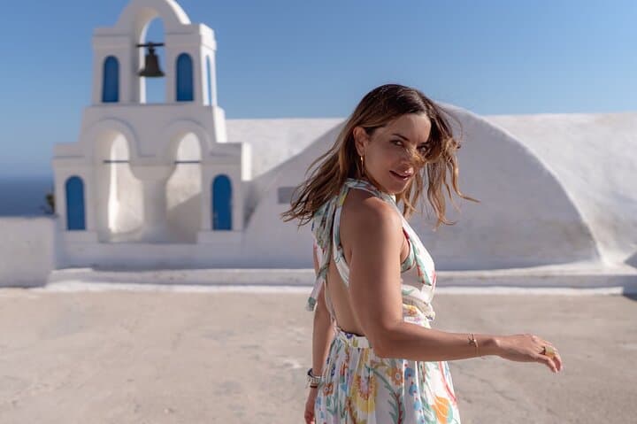 Private Santorini Photo Session in Oia — Capture Blue Domes, Cliffs & Caldera Views photo 2