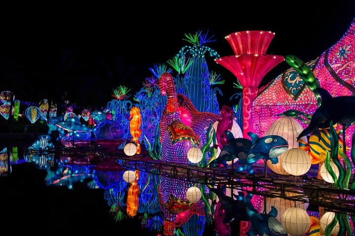 Dubai Garden Glow: Nighttime LED Light & Dinosaur Park at Zabeel Park photo 6