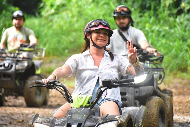 Roatán ATV & Eco-Wildlife Shore Excursion with Private Beach and Local Beer photo 4