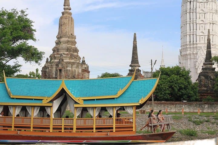 Ayutthaya Heritage Sunset Cruise from Bangkok — Temples, Traditional Dance & 100-Year Boat photo 2