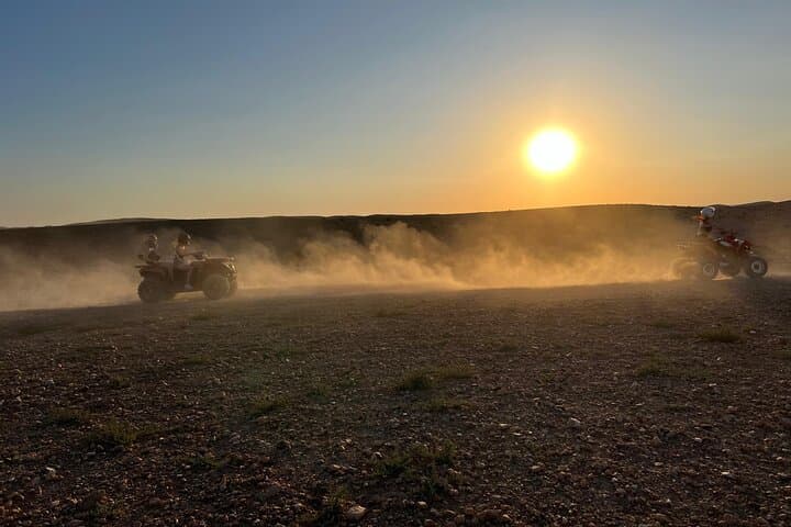 Agafay Desert Quad Biking at Sunset with Berber Dinner from Marrakech