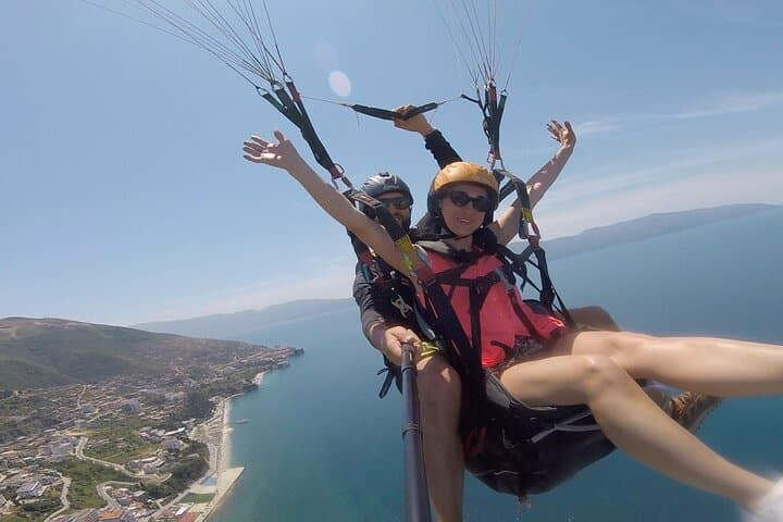 Tandem Paragliding Over Vlore: Fly from Shashice to Lungomare photo 3