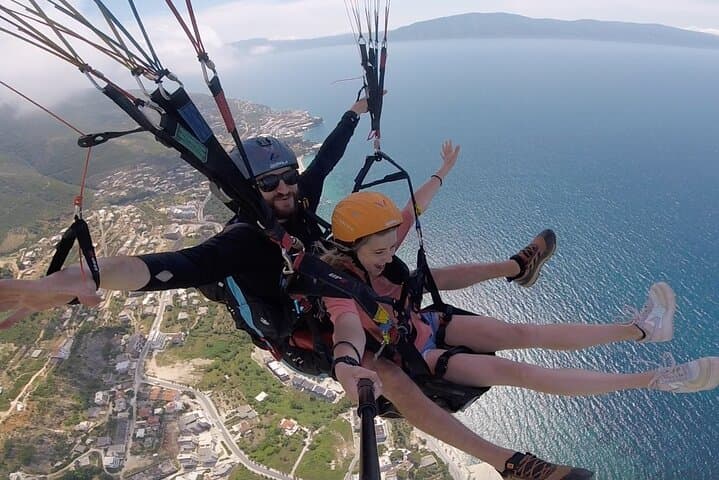 Tandem Paragliding Over Vlore: Fly from Shashice to Lungomare photo 4