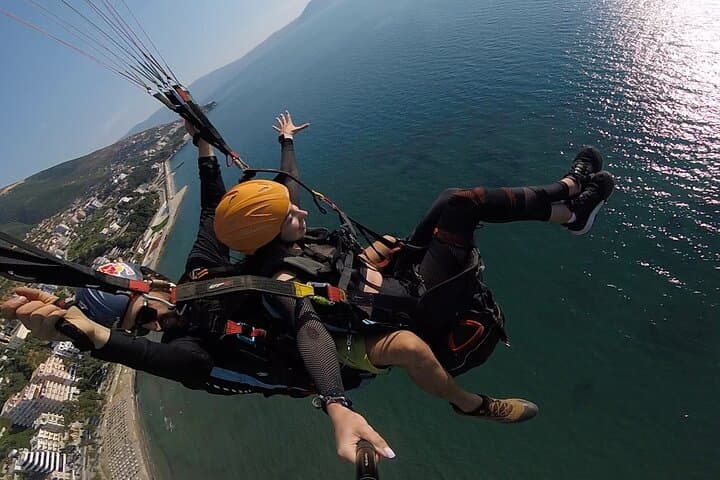 Tandem Paragliding Over Vlore: Fly from Shashice to Lungomare photo 5