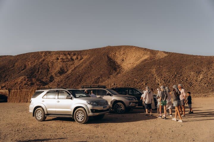 Sunset Bedouin Dinner and Stargazing Desert Safari from Hurghada