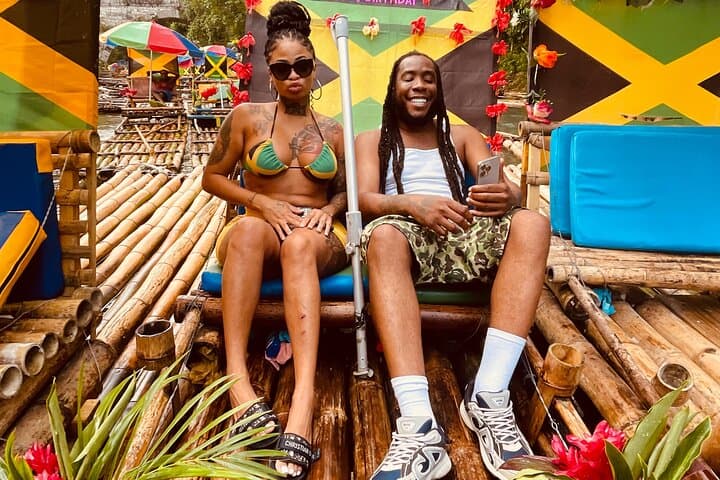 Bamboo Rafting on Montego Bay: Coconut Water Cruise and Limestone Massage Experience photo 4