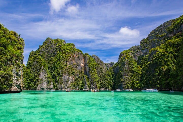 Full-Day Phi Phi Island Speedboat Tour: Pileh Lagoon, Monkey Beach & Khai Nai photo 2