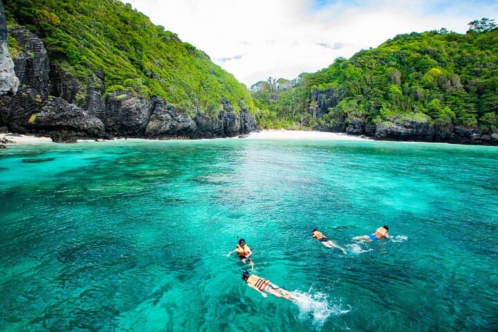 Full-Day Phi Phi Island Speedboat Tour: Pileh Lagoon, Monkey Beach & Khai Nai photo 3