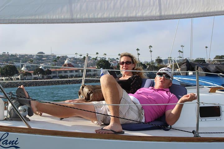 Private Sunset Sail for Two in San Diego Bay — Romantic Harbor Island Yacht Charter photo 3