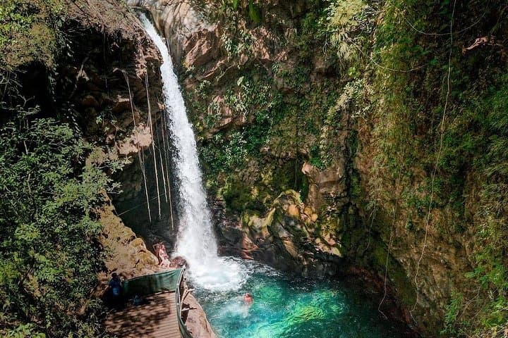 Oropendola Waterfall & Río Negro Hot Springs: Private Tour from Liberia photo 2