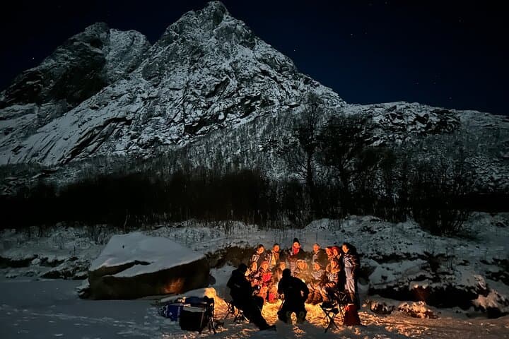 Tromsø Northern Lights Minibus Chase — Free Photos & Warm Arctic Dinner photo 2
