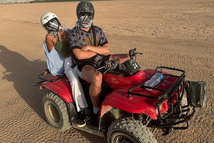 Hurghada 5-Hour Sunset Desert Safari — Quad Biking, Bedouin Village & BBQ Dinner photo 4