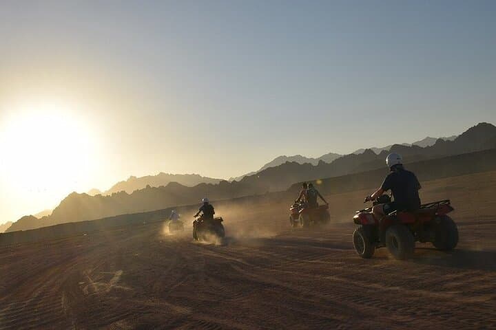 Hurghada 5-Hour Sunset Desert Safari — Quad Biking, Bedouin Village & BBQ Dinner photo 1