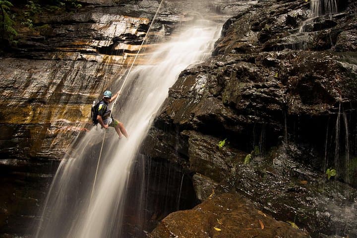 Empress Canyon Full-Day Canyoning and 30m Waterfall Abseil in the Blue Mountains photo 1