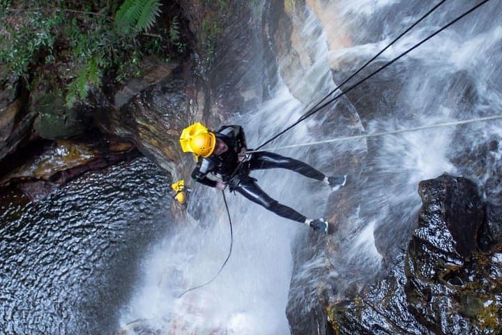 Empress Canyon Full-Day Canyoning and 30m Waterfall Abseil in the Blue Mountains photo 2