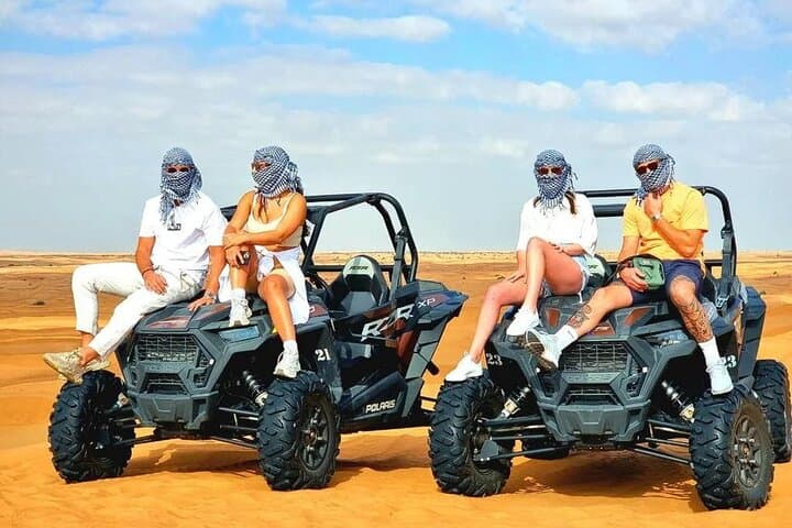 Dubai Desert Safari: Dune Bashing, Buggy Ride & BBQ Under the Stars