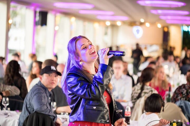 Seine Gourmet Dinner Cruise: Parisian Views, Singer & DJ on the Diamant Bleu photo 3
