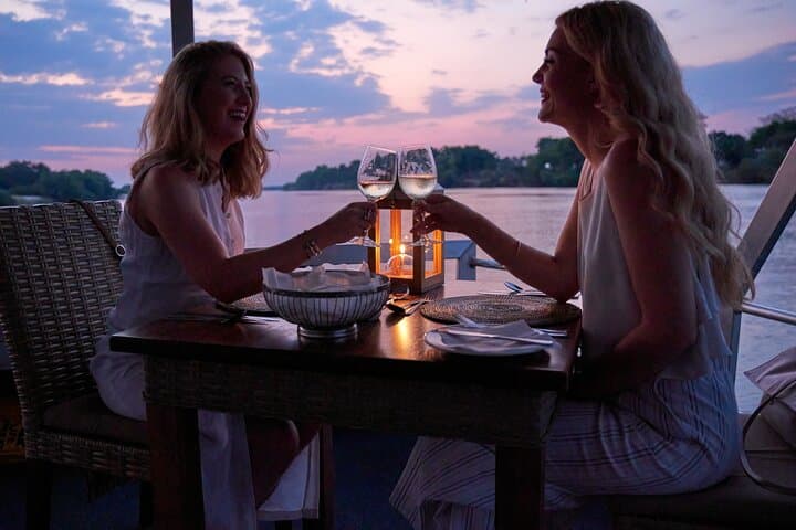 Zambezi River Dinner Cruise from Victoria Falls — Sunset Wildlife & Three-Course Dining photo 2