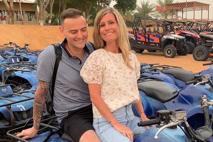 Evening Desert Safari & Quad Biking in Dubai's Red Dunes
