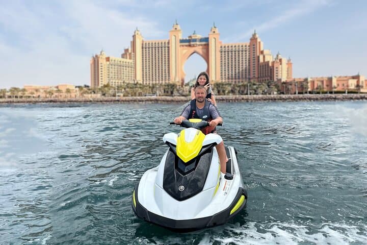 Jet Ski Tour Dubai Marina: Burj Al Arab, Atlantis & Skyline 1-Hour Ride photo 1
