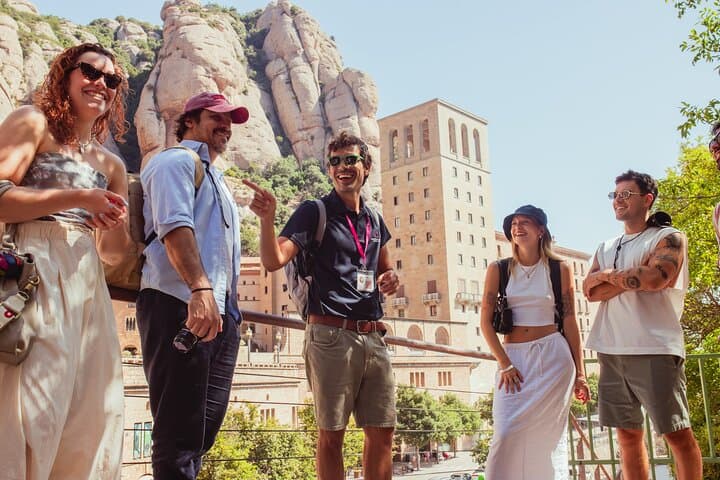 Montserrat Monastery Day Tour — Black Madonna, Cogwheel Train & Winery Options