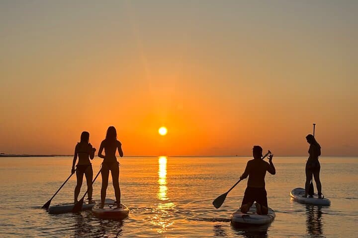 Sunrise & Sunset Stand-Up Paddleboarding in Golf Hammamet