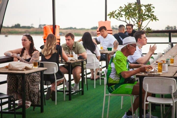 Magical Mekong Sunset Cruise in Phnom Penh — BBQ, Freeflow Beer & River Views photo 3