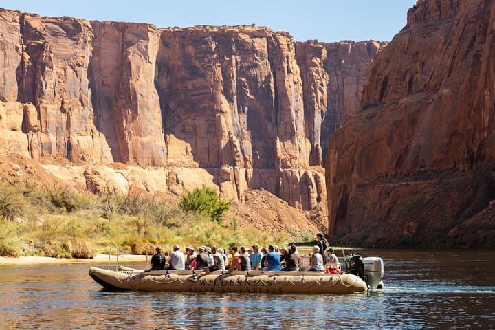 Horseshoe Bend Rafting from Page: Lee’s Ferry River Trip to Petroglyph Beach photo 3