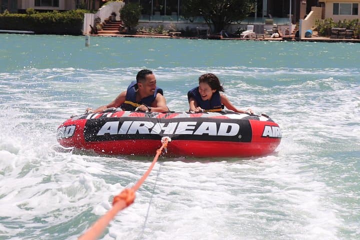 15-Minute Private Bumper Tube Ride at Koko Marina, Hawaii Kai — Family-Friendly Tow-Boat Thrill photo 1