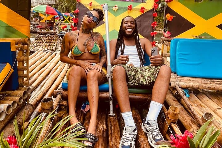Bamboo Rafting on Montego Bay: Coconut Water Cruise and Limestone Massage Experience photo 5