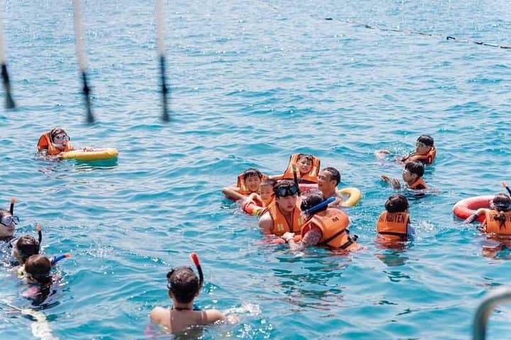 Nha Trang Island Hopping: Snorkel Coral Reefs, Floating Party & Tranh Beach photo 4