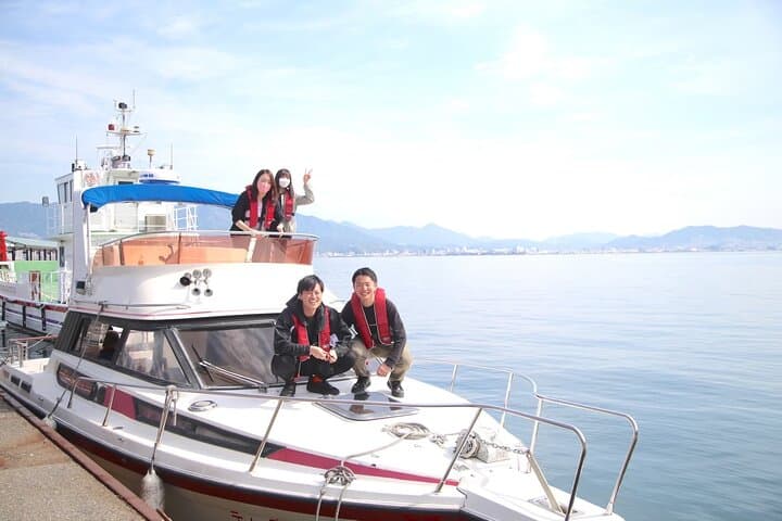 Miyahama Onsen Cruise to the Otorii: Seto Inland Sea Drone Experience photo 2