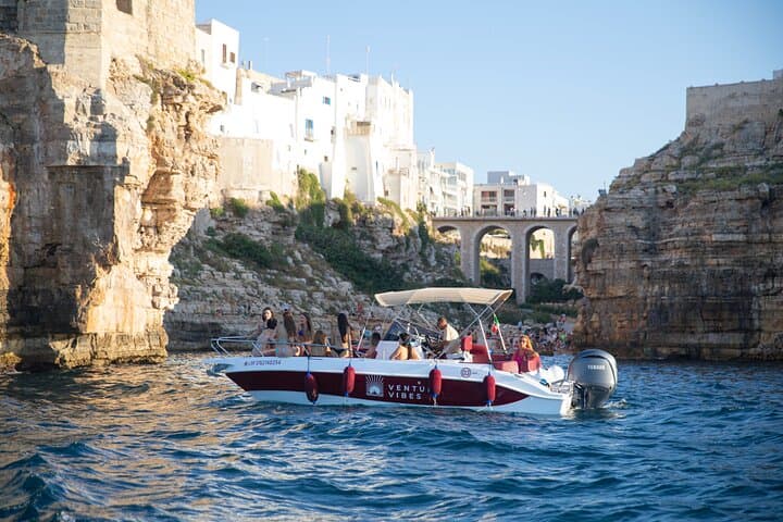 Monopoli Boat Party & Sea-Cave Tour — Polignano a Mare Coastline photo 6