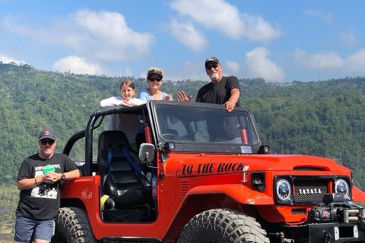 Bali Jeep Tour: Mount Batur 4WD Lava Field Adventure