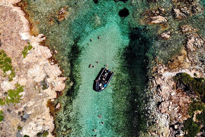 Virginia Sea Shuttle — La Maddalena Dinghy Excursion to Natural Pools, Caprera & Secret Coves