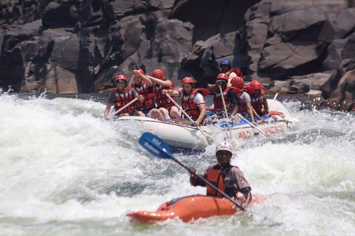 Zambezi White-Water Rafting at Victoria Falls: A Full-Day Adrenaline Run