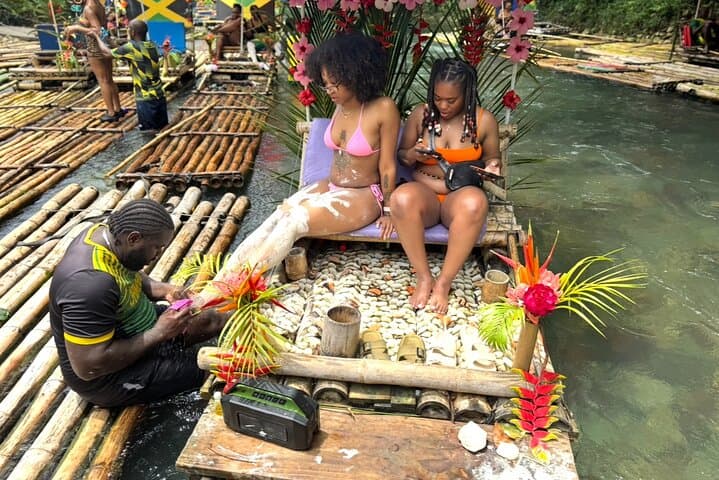Experience Vibrant Adventures in Jamaica: Bamboo Rafting, Snorkeling & Catamaran Cruise photo 2