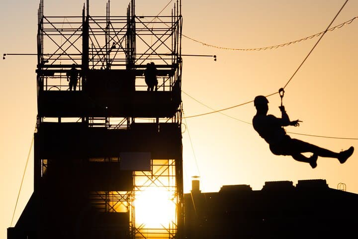 Montreal Zipline Adventure — Fly Over the Old Port from the Clock Tower photo 2