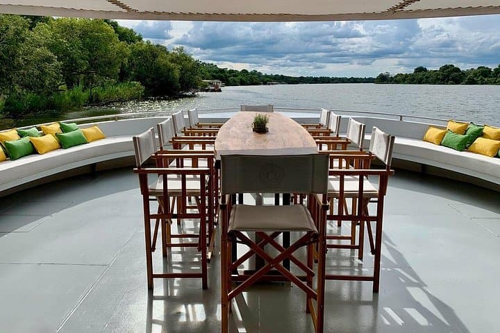 Luxury Sunset Cruise on the Upper Zambezi River — Victoria Falls Evening Boat Tour