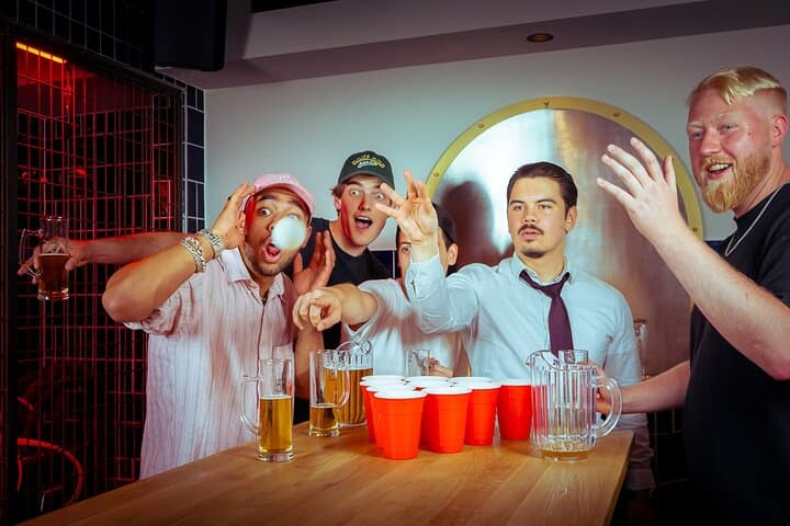 Amsterdam Beer Olympics: Private Drinking Games Near Rembrandtplein