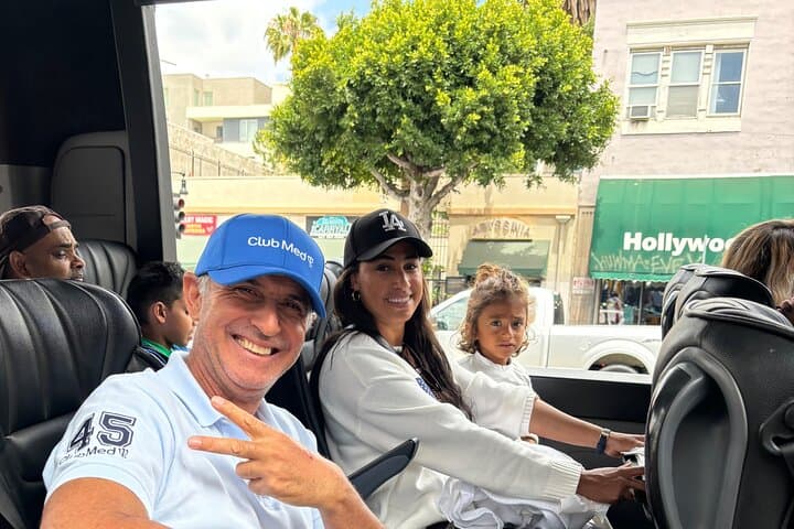 Private Hollywood Bus Tour: Open-Top Bus Through Celebrity Homes & Sunset Strip