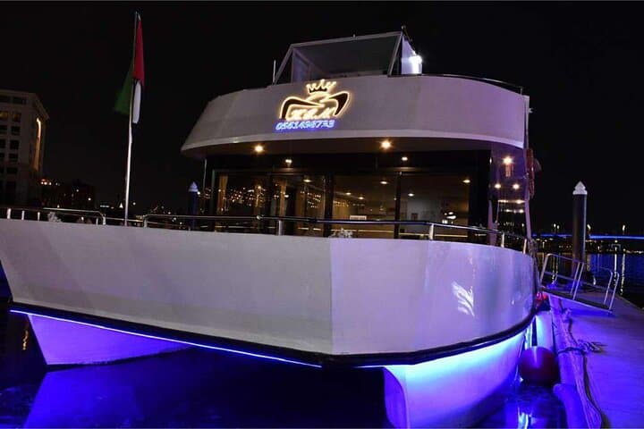 Sunset and Night Catamaran Dinner Cruise at Al Jaddaf, Dubai photo 2