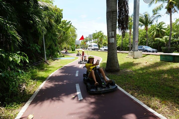 Costumed Electric Go-Kart Tour Through Cancun Hotel Zone — 90-Min Experience photo 2