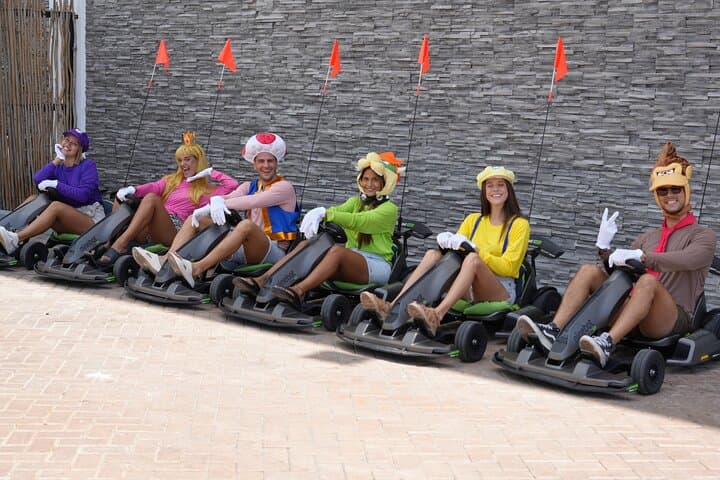 Costumed Electric Go-Kart Tour Through Cancun Hotel Zone — 90-Min Experience photo 3