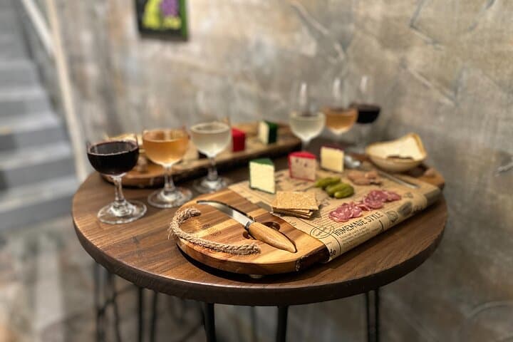 British Wine and Cheese Tasting in Bath Cellar — British Wines & Cheeses